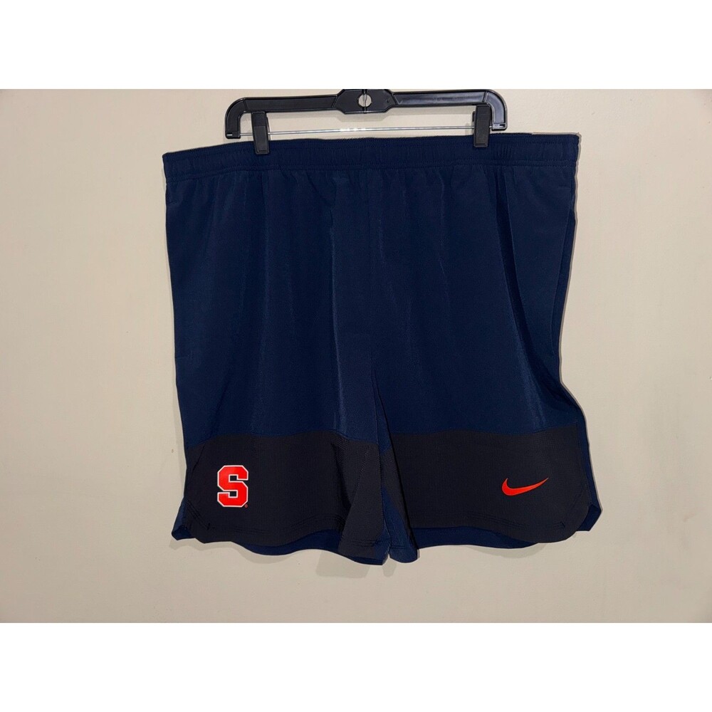 Nike Syracuse Orange Football Team Issued On-Field Practice PE Shorts Mens 2XL